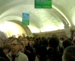 Attentats à Moscou - Evacuation d'un métro
