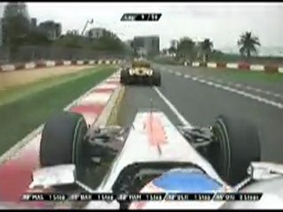 Australia, momente din cursa 1