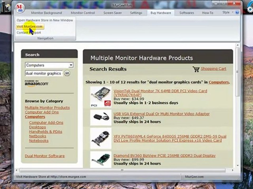 Multi Monitor Software Preview