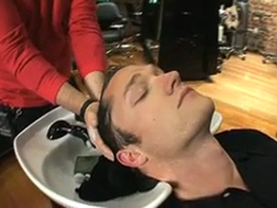 maxi wash on men's hair