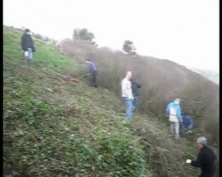 parapente à st brieuc débroussaillage des tablettes