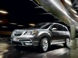 How to adjust seat controls in the MDX and ZDX