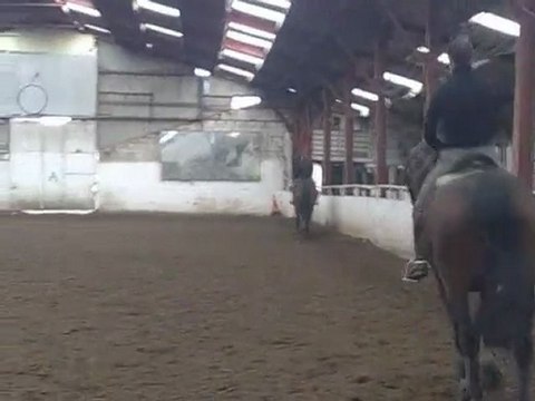 mon balou et sandy ca c est un bon cheval de 6 ans