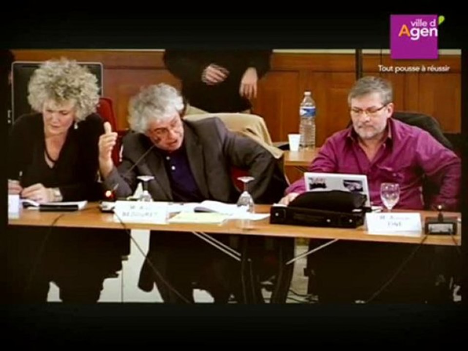 Alain Bédouret - Débat d'Orientation Budgétaire - Agen