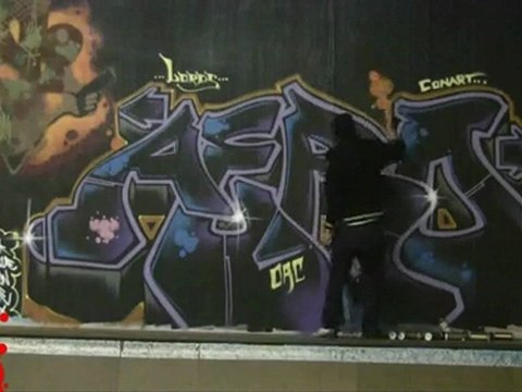 Caleb Aero Paint Our Town Aerosol Art Tour 2010