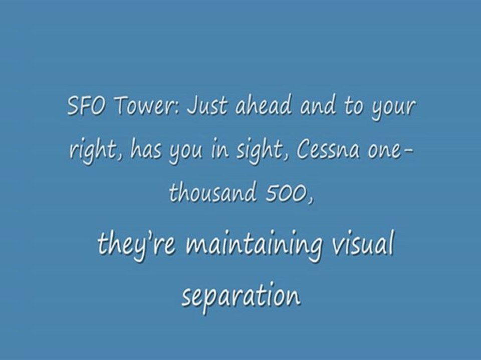 United Jet and small Cessna near collision