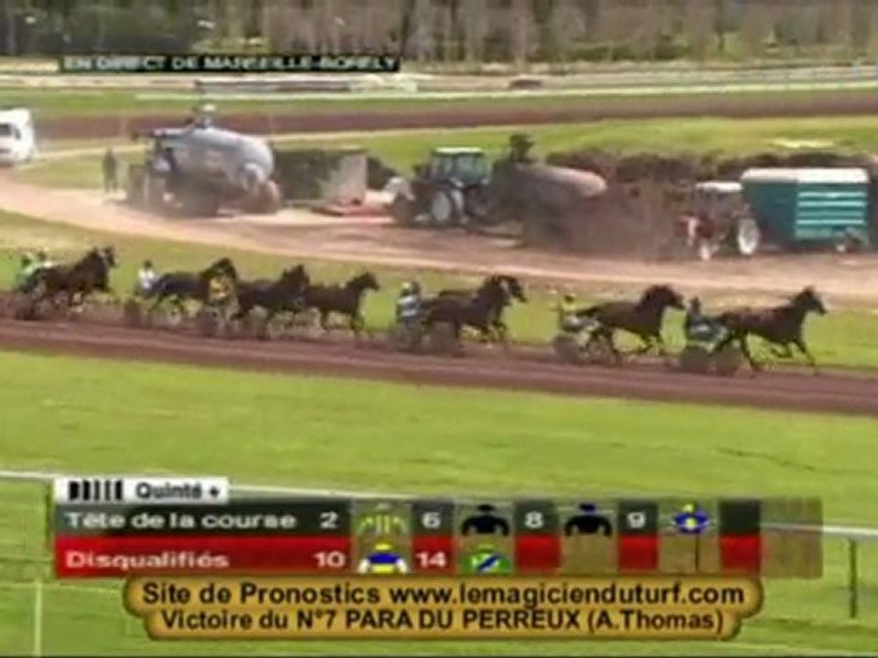 vidéo Quinté a Marseille Borely GRAND NATIONAL DU TROT