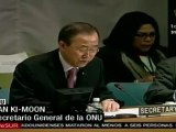 Necesario ayudar al nuevo Haití: Ban Ki-Moon
