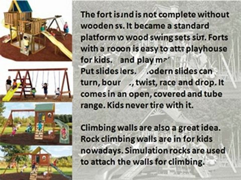 Wooden Swing Sets Cheap Is A Haven For Kids