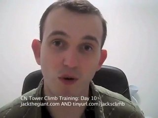 CN Tower Climb Training Day 10