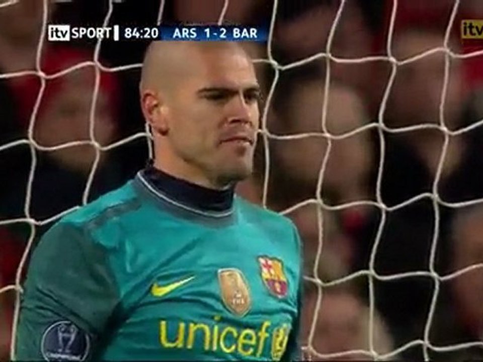Arsenal FC 2 - 2 FC Barcelona Ligue des Champions 1/4 final
