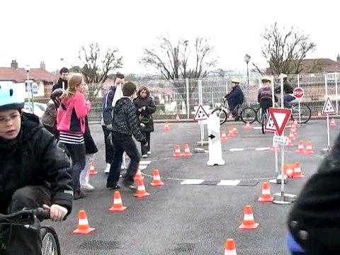 La sécurité routière à l'école langevin du CATEAU