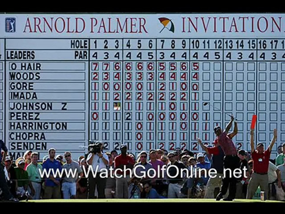 watch Arnold Palmer Invitational 2010 tournament live stream