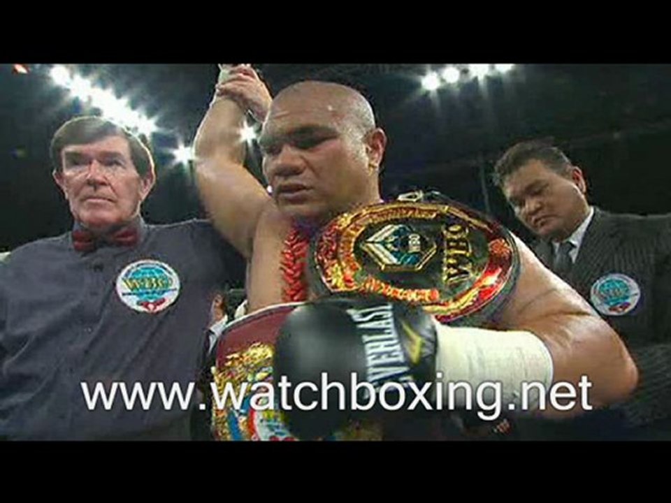 watch David Tua vs Friday Ahunanya fight streaming  March