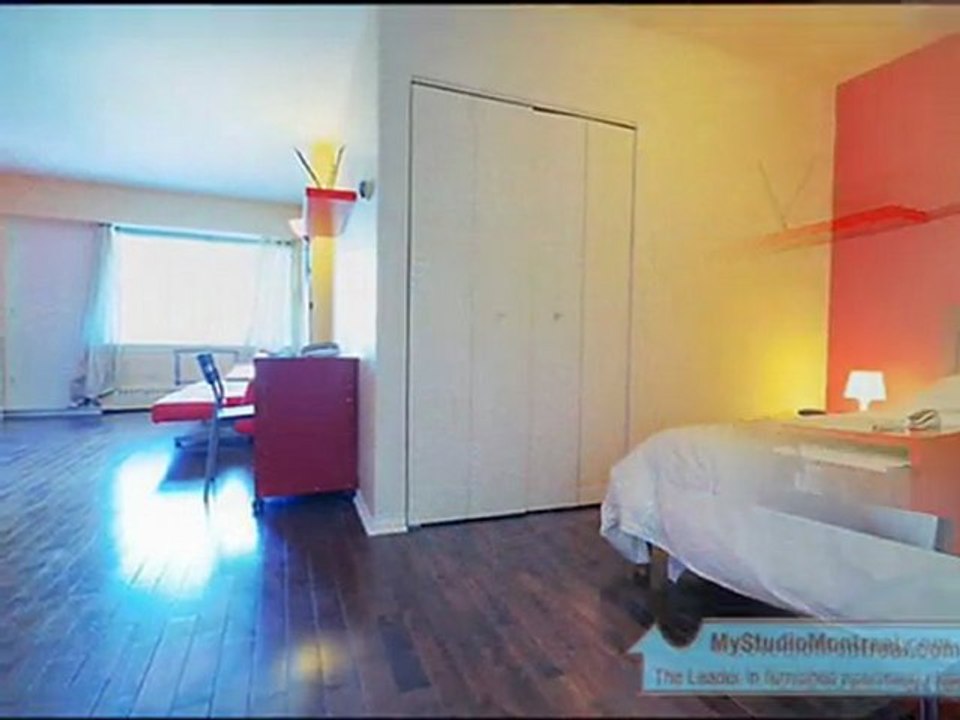 Bachelor Furnished Studio Downtown Montreal