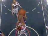 Kris Humphries BLOCK Louis Amundson's two-handed dunk at the