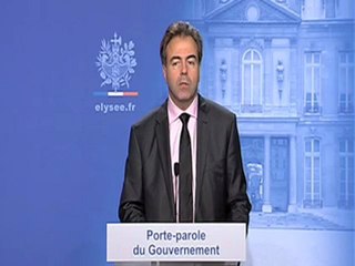 Compte-rendu du Conseil des ministres - 31.03.2010