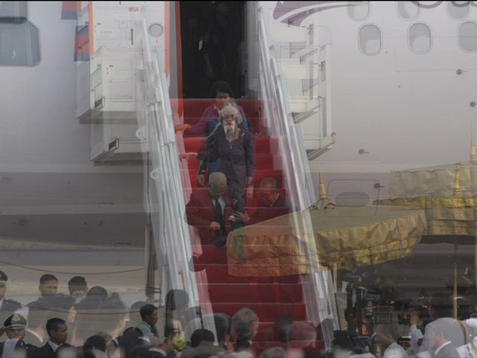 Retour de Norodom Sihanouk au Cambodge