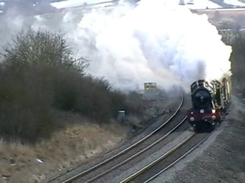 steam 4965+5043 the great western incursion 20 February 2010