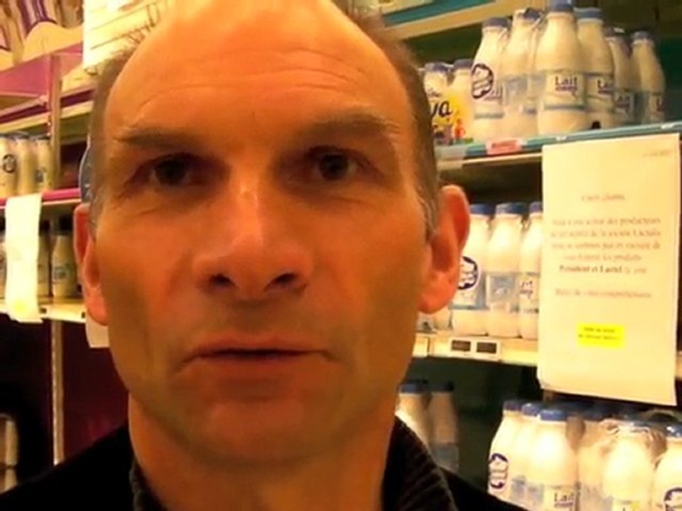 Maubeuge - Louvroil : opération des producteurs laitiers