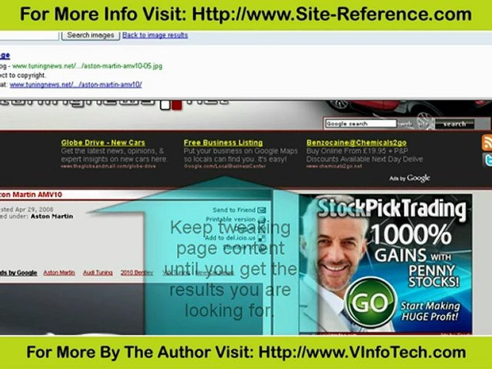 Increasing Website Traffic Through Google Images