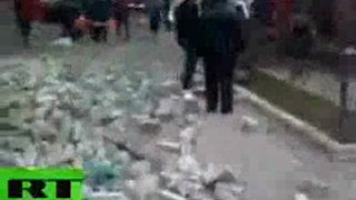 Second blast in Dagestan caught on phone camera