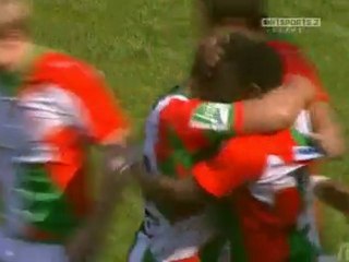 Jolie essai après une course de 90mètres