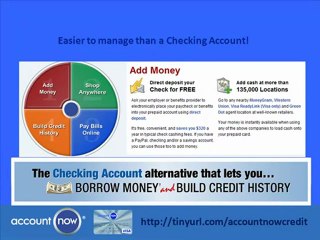 Account Now Visa Credit Card