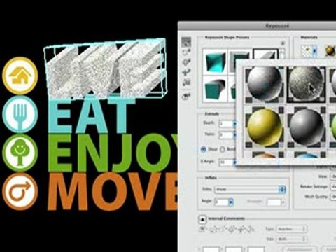 Photoshop CS5 3D özellikleri