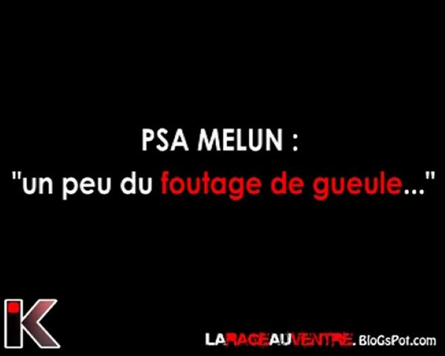 PSA Melun, comme un foutage de gueule...