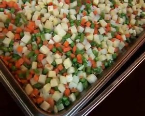 Приготовление овощей в печи JOSPER