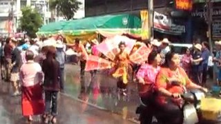 Songkran, Thai New Year festival parade 2010 part 1
