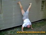 Bud Jeffries on Handstand Pushups