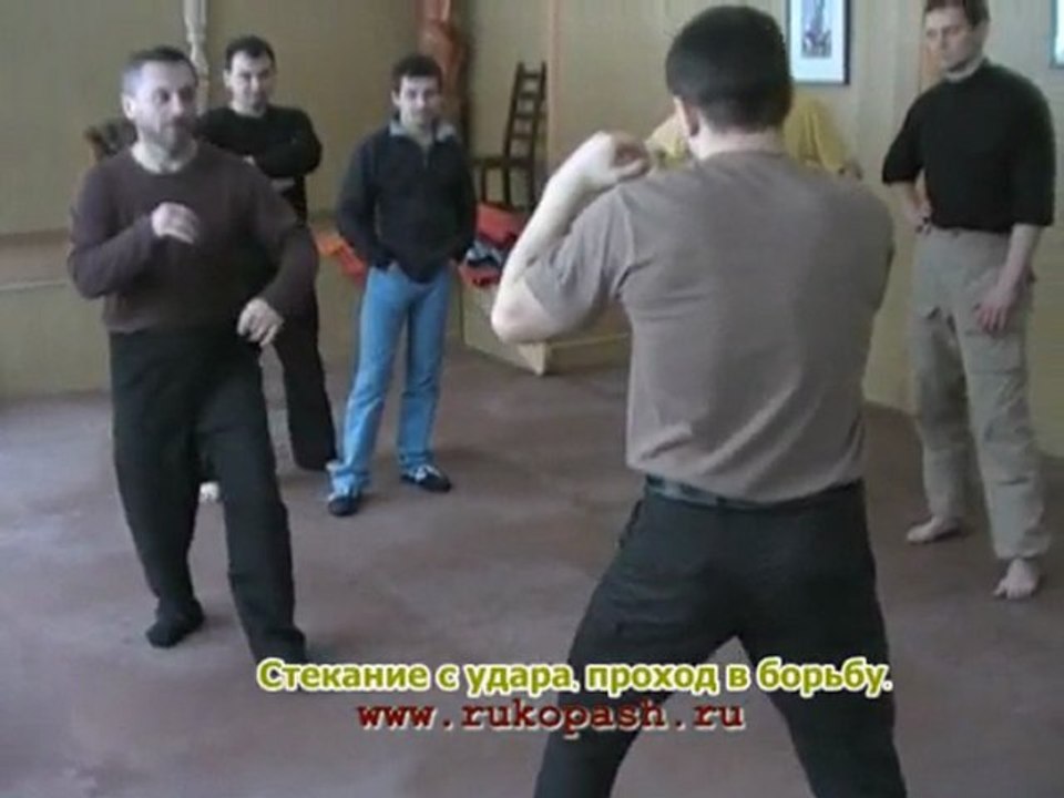 Рукопашь. Русское боевое искусство. Стекание с удара.