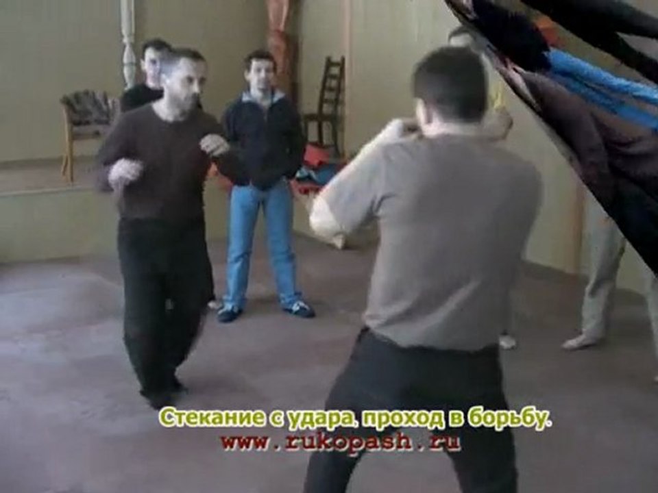 Рукопашь. Русское боевое искусство. Стекание с удара.