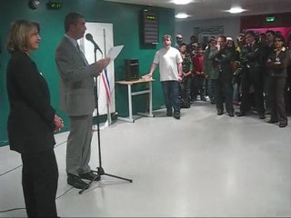 Baptême du lycée Samuel-Beckett, le 27 mars 2010