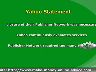 Yahoo Kills Off Publisher Network