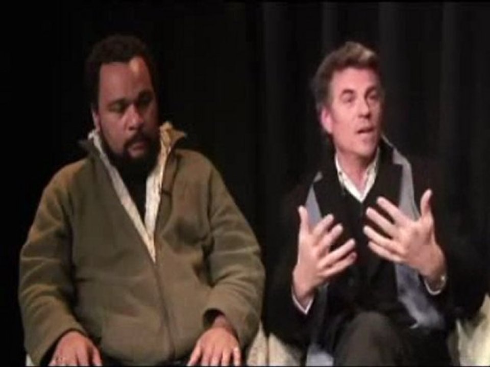 Dieudonné Bruno Gaccio itw au théatre de la Main d'or