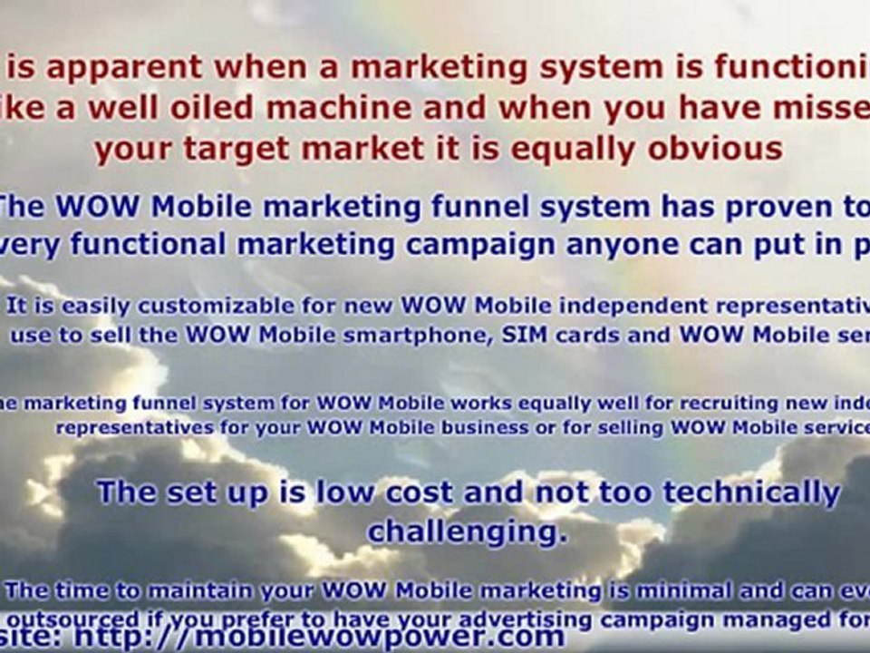 Wow Mobile Marketing Funnel System
