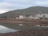 Levé du jour sur la plage de Sidi Ifni