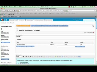 Présentation de la nouvelle interface de eZ Publish 4.3