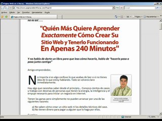 PAGINA WEB EN 4 HORAS