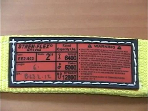 Basics of Synthetic Slings - Stren-Flex