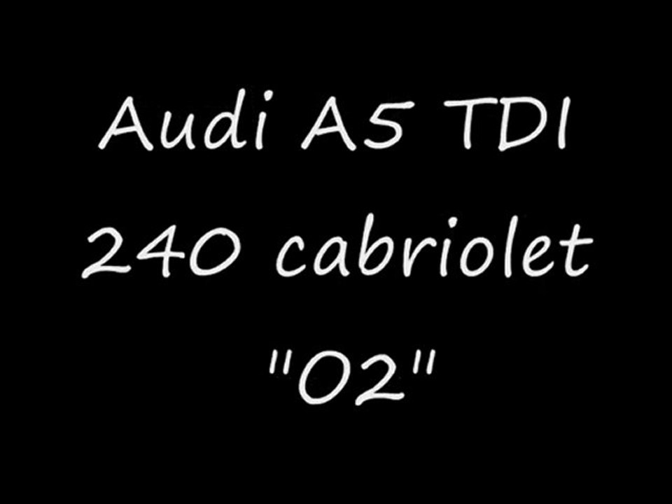 Reprog moteur A5 TDI 240 CAB par o2programmation