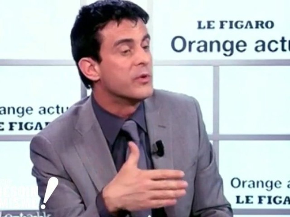 Manuel Valls - Talk Orange - Le Figaro - 31/03/2010