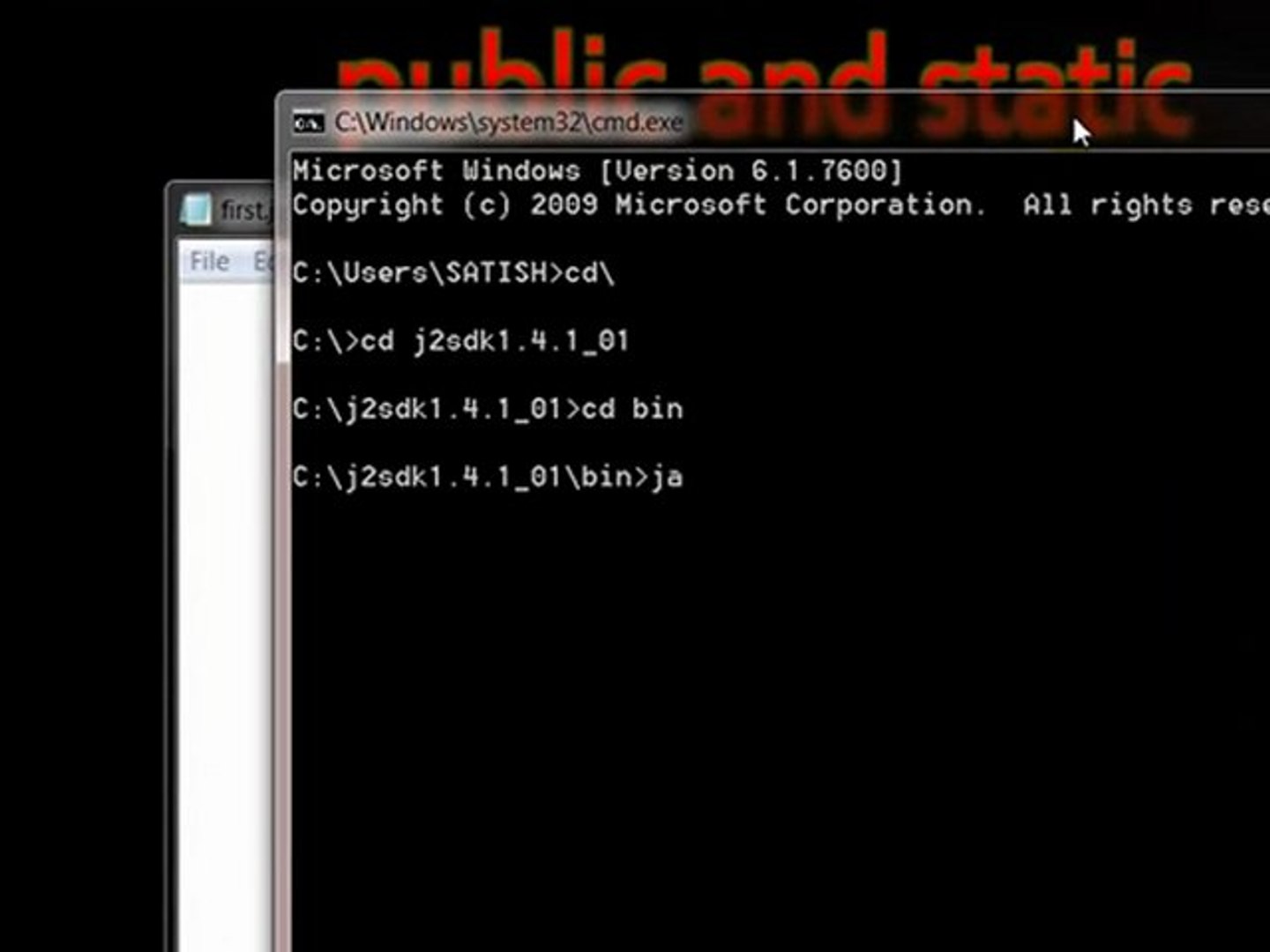 Learning Basics of Java: