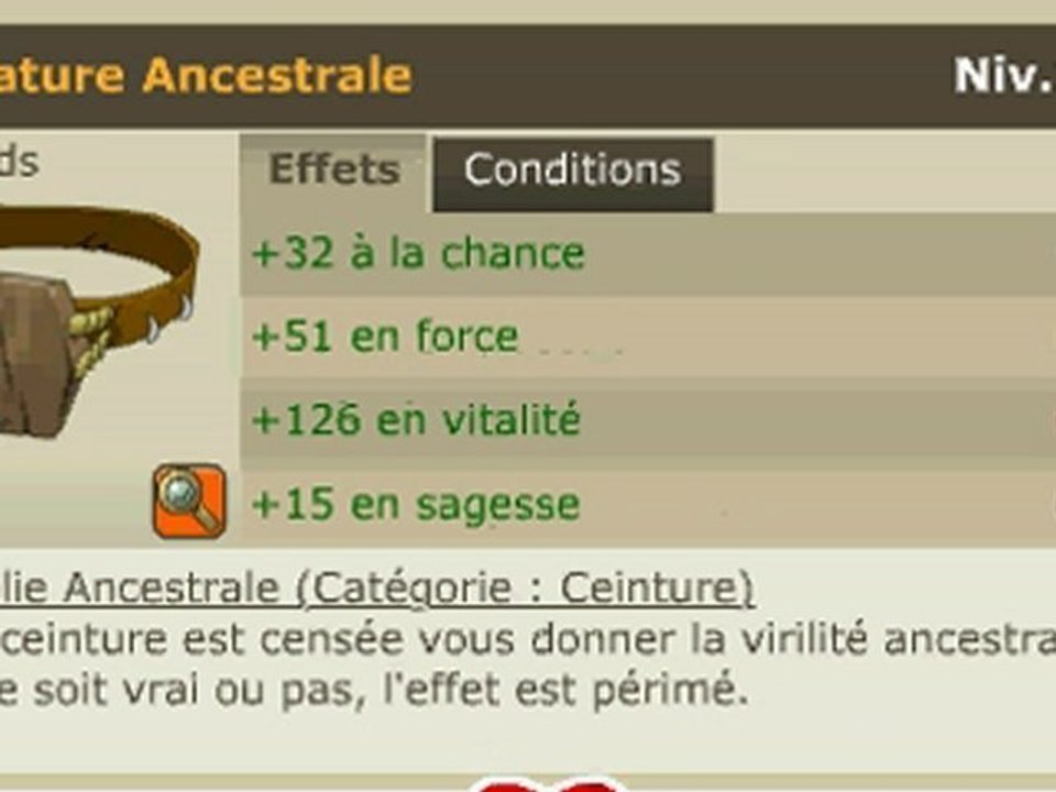 mes stufff dofus