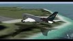 FS2004 a380 Great landing to lfmn ( Nice cote d'azur )