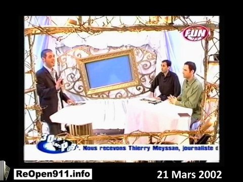 Archive 2002: Thierry Meyssan sur Fun TV (11 septembre 2001)