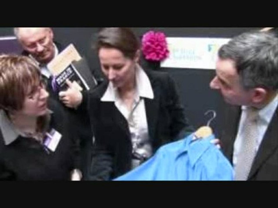 Ségolène Royal et le sauvetage des entreprises textiles